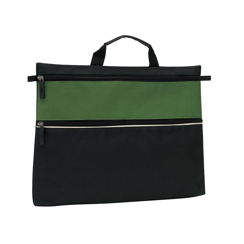 TOPS Чанта за документи File, с 2 ципа, зеленана ниска цена с бърза доставка - BestPC.BG