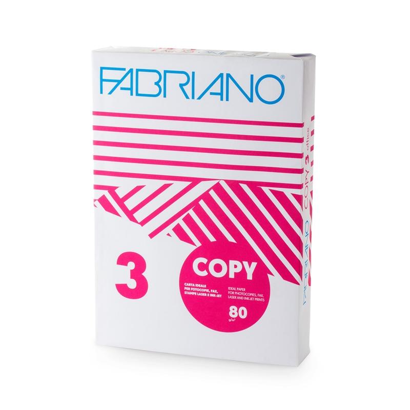 Хартия за принтер Fabriano Копирна хартия Copy 3, A5, 80 g-m2, 500 листана ниска цена с бърза доставка