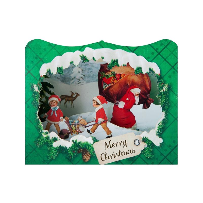 Продукт Gespaensterwald 3D Картичка Merry Christmas, зеленана ниска цена с бърза доставка - BestPC.BG