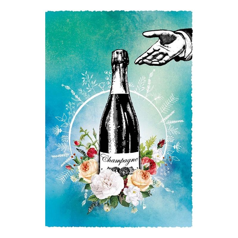 Продукт Gespaensterwald Картичка Silver Line, шампанскона ниска цена с бърза доставка - BestPC.BG