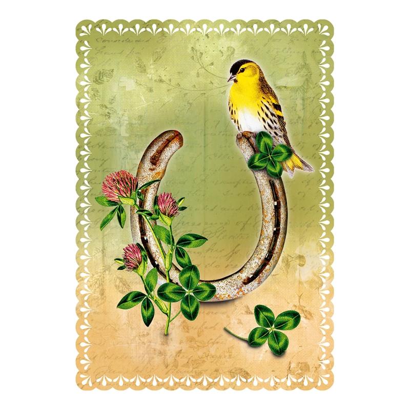 Продукт Gespaensterwald Картичка Romantique, подкова за късметна ниска цена с бърза доставка - BestPC.BG