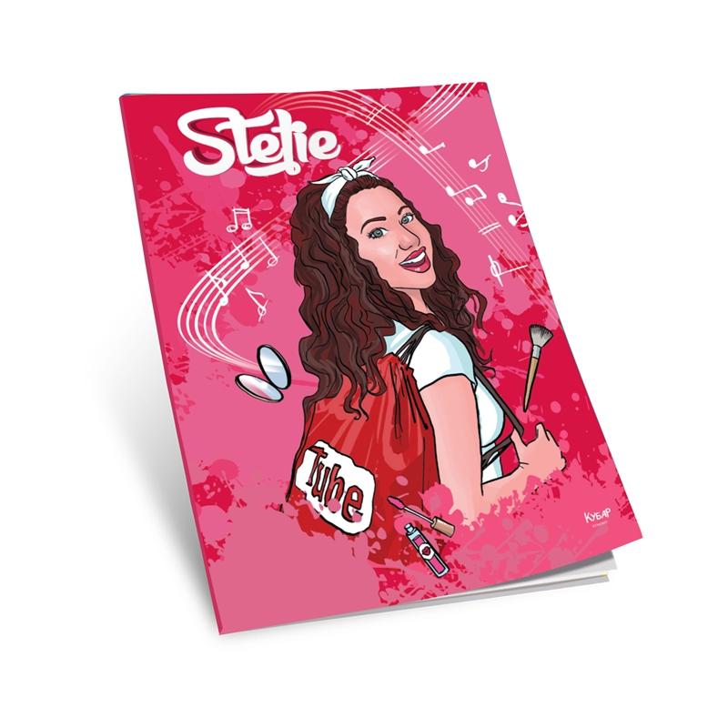 Тетрадка Стефи, A4, широки редове, офсетова хартия, мека корица, 40 листана ниска цена с бърза доставка - BestPC.BG