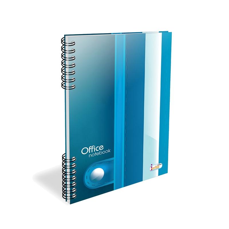 Тетрадка, A5, широки редове, 2 теми, офсетова хартия, спирала, 100 листана ниска цена с бърза доставка - BestPC.BG