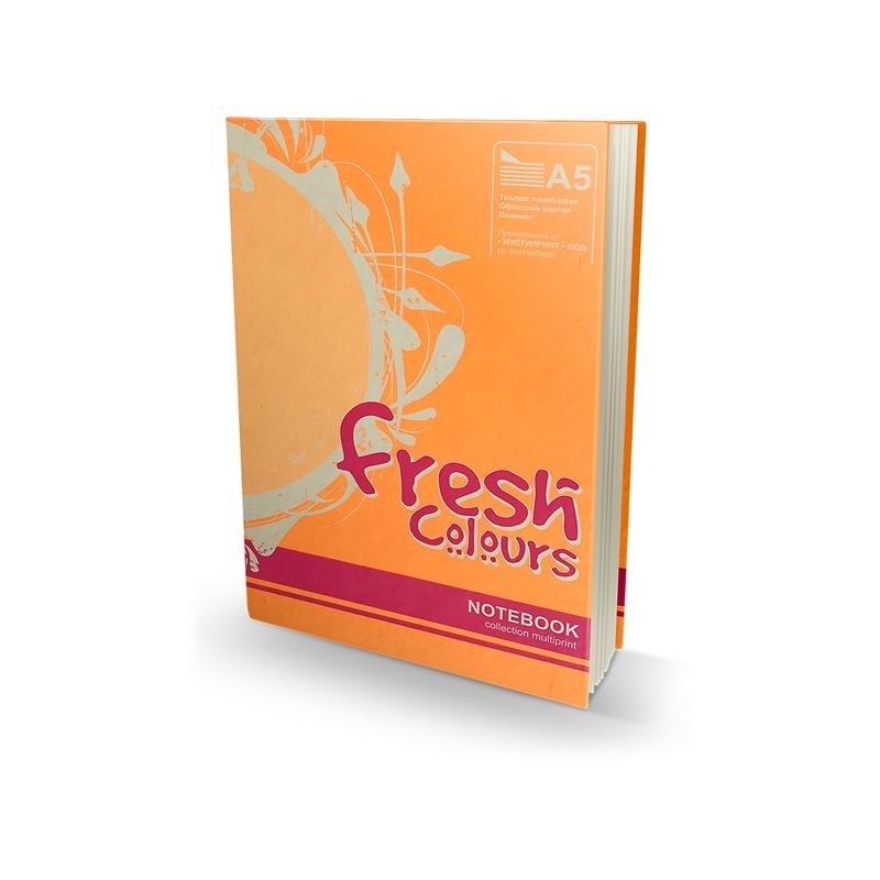 Тетрадка Fresh, A5, широки редове, офсетова хартия, твърда корица, 150 листана ниска цена с бърза доставка - BestPC.BG