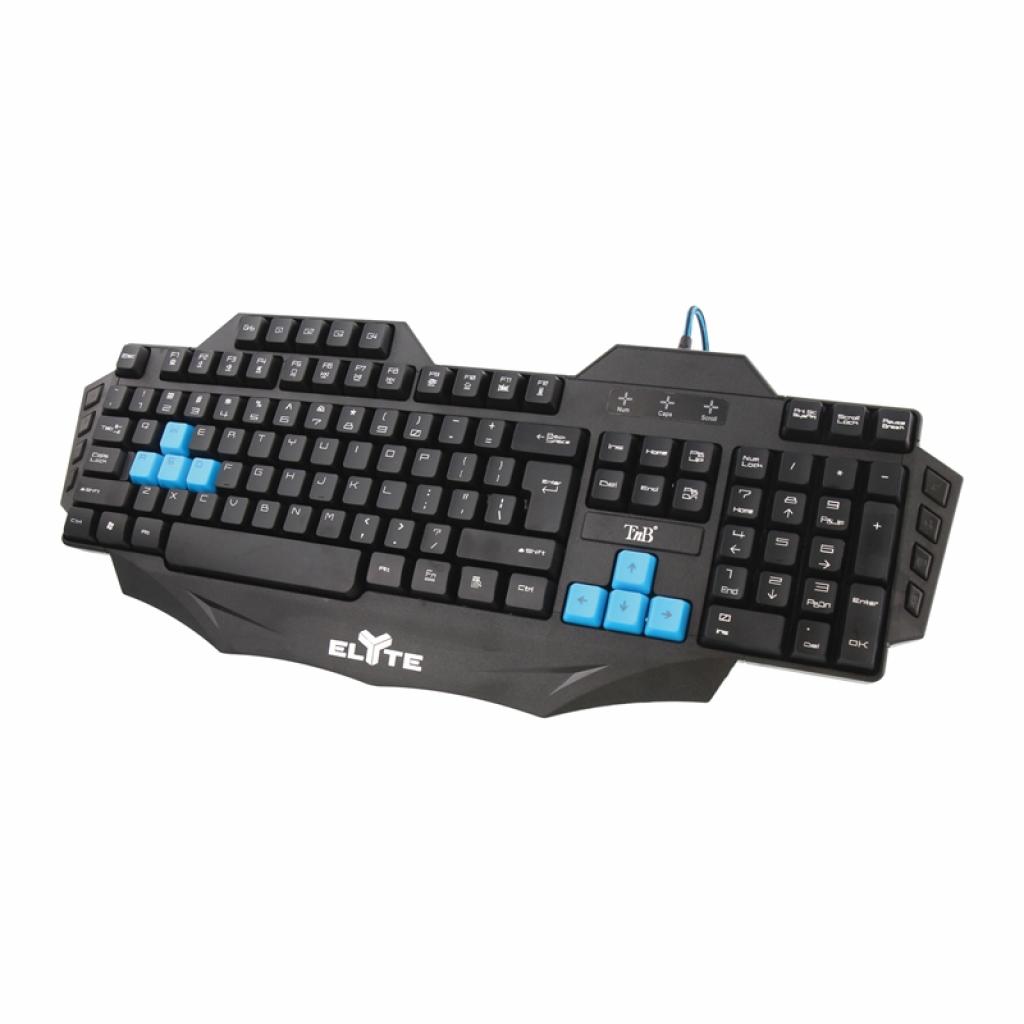 Клавиатура Геймърска TNB Elyte Gaming, Черна/Синяна ниска цена с бърза доставка - BestPC.BG