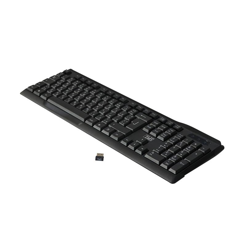 Клавиатура TNB Bridge, безжична, с кирилизация, чернана ниска цена с бърза доставка - BestPC.BG