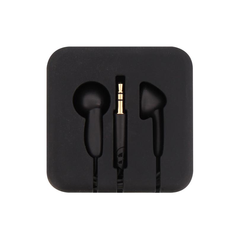 Слушалки TNB Pocket, 3.5 mm жак, 1.2 m кабел, черни, в силиконова кутияна ниска цена с бърза доставка - BestPC.BG