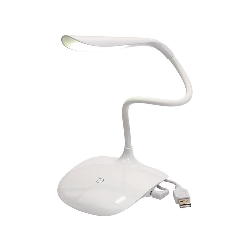 Продукт TOPS Настолна лампа Swan, LED, USB, бялана ниска цена с бърза доставка - BestPC.BG