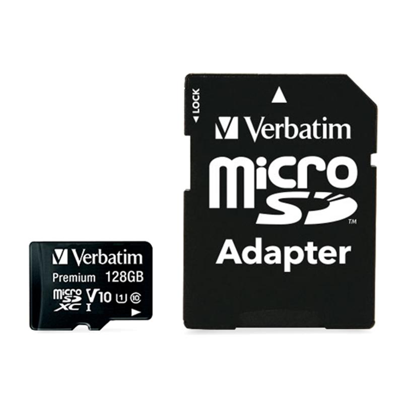 Verbatim micro SDXC, 128 GB, с адаптерна ниска цена с бърза доставка - BestPC.BG