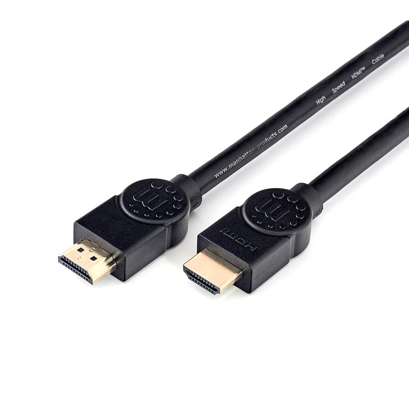 Manhattan Кабел, HDMI Male - HDMI Male, 10 mна ниска цена с бърза доставка - BestPC.BG