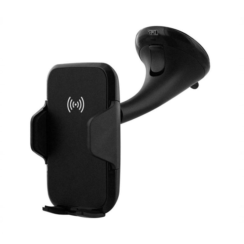 Принадлежност за смартфон TNB Стойка за телефон за кола, 3 в 1, с безжично зарежданена ниска цена с бърза доставка - BestPC.BG