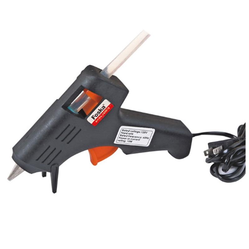 Foska Пистолет за топъл силикон, Ø7.2 mm, с 2 пръчкина ниска цена с бърза доставка - BestPC.BG