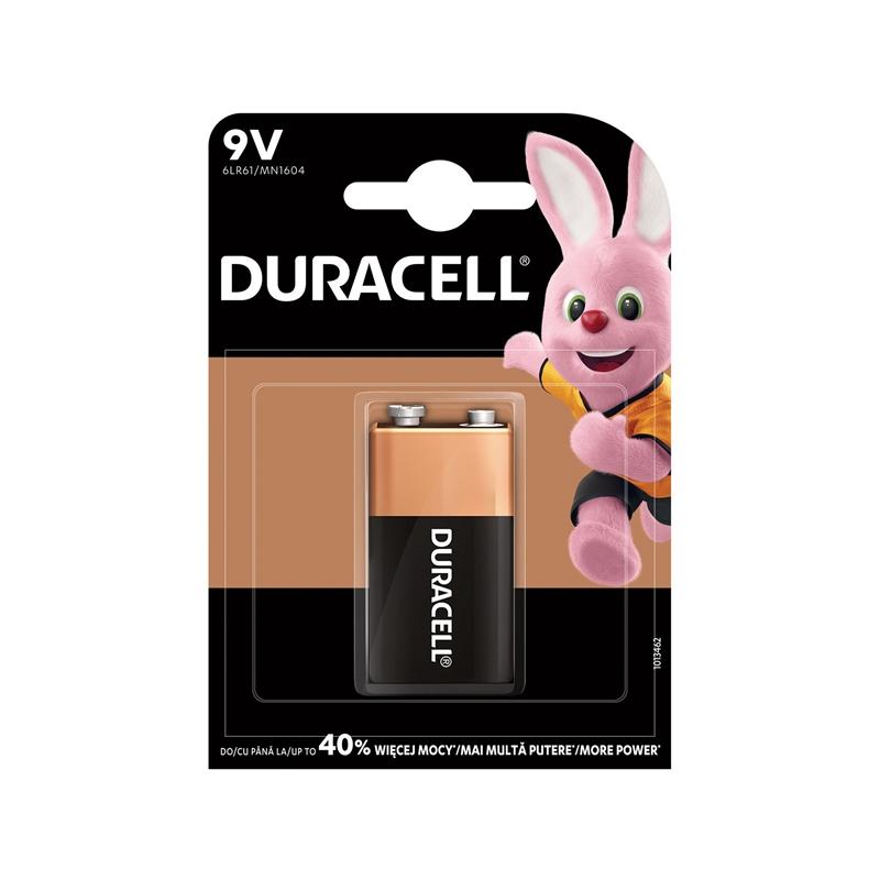 Duracell Алкална батерия, 6LR61, 9 Vна ниска цена с бърза доставка - BestPC.BG