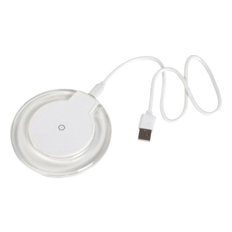 Принадлежност за смартфон TOPS Безжична зарядна на станция Induction, прозрачна-бялана ниска цена с бърза доставка - BestPC.BG