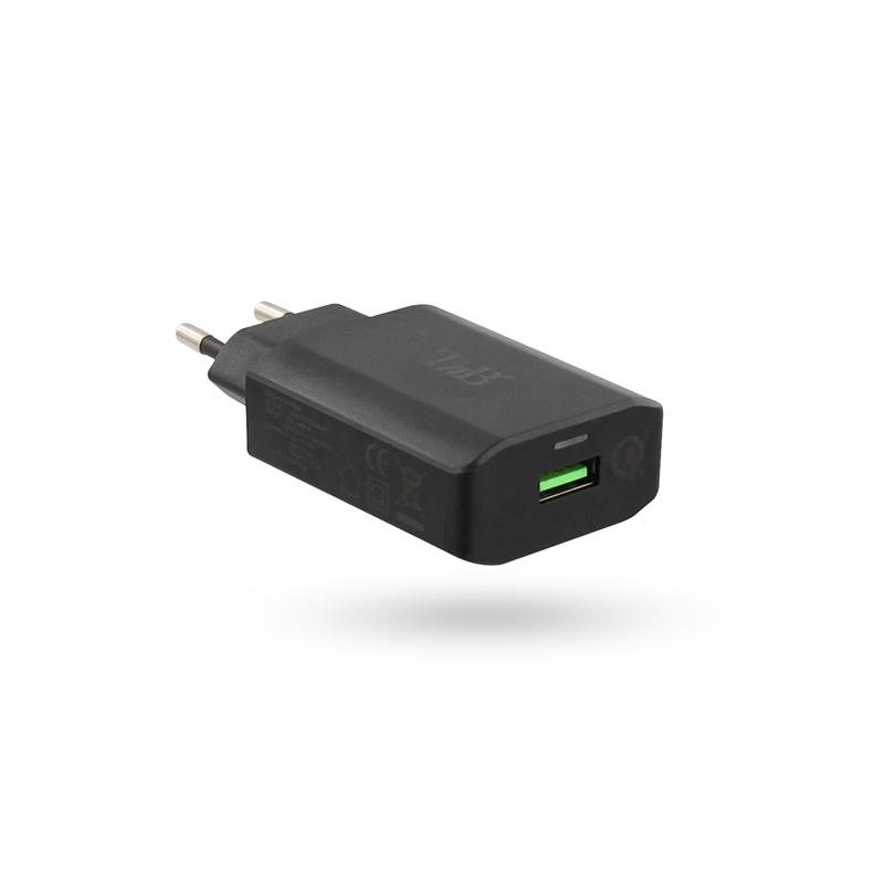Кабел/адаптер TNB Зарядно, USB 3.0, чернона ниска цена с бърза доставка - BestPC.BG