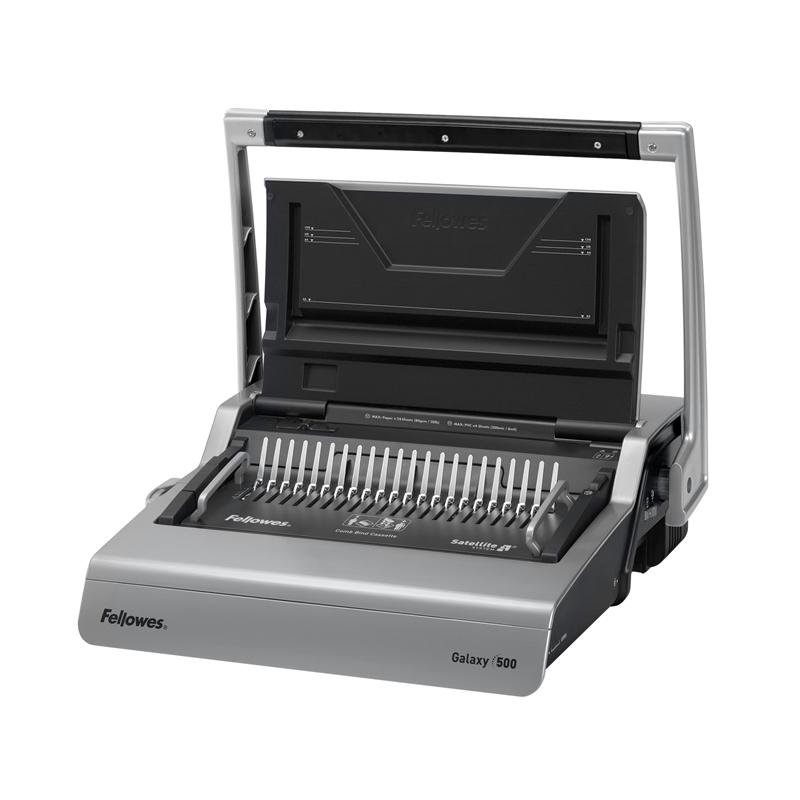 Продукт Fellowes Машина за подвързване Galaxy, ръчна, с пластмасова спирала, A4на ниска цена с бърза доставка - BestPC.BG