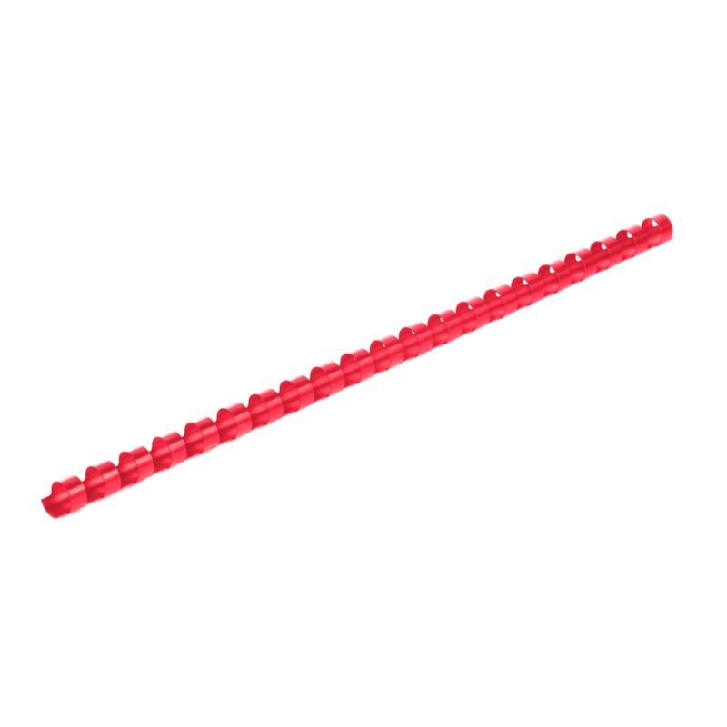 Спирали за подвързване, 10 mm, червени, 25 брояна ниска цена с бърза доставка - BestPC.BG