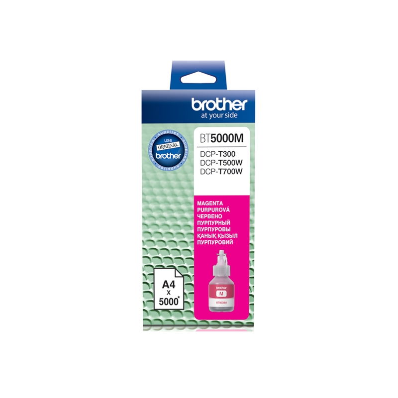 Brother Мастило BT-5000 Magenta, 5000 страници-5%на ниска цена с бърза доставка - BestPC.BG