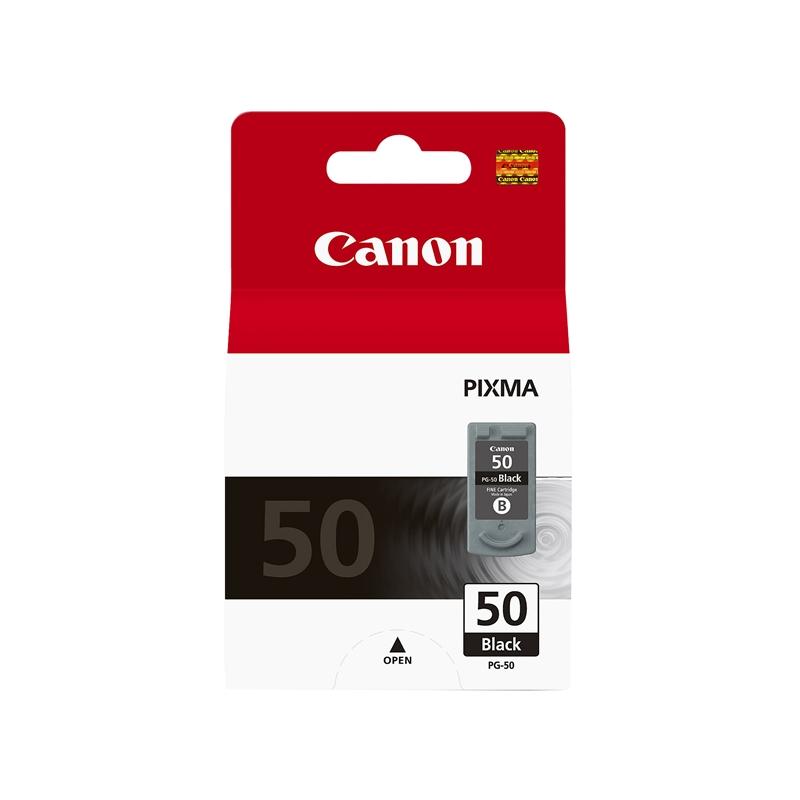 Касета с мастило Canon Глава PG-50, Blackна ниска цена с бърза доставка - BestPC.BG