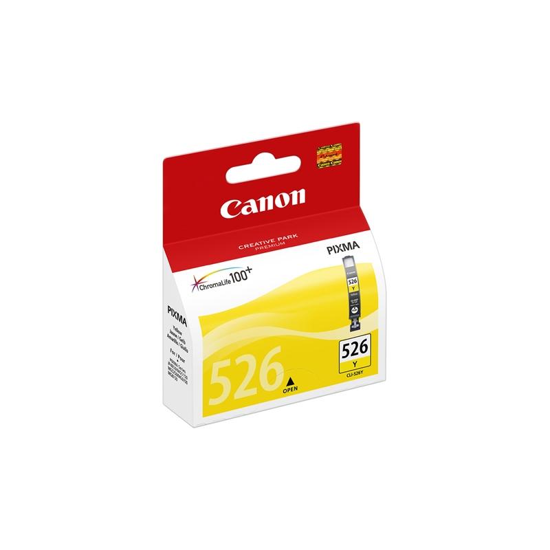 Касета с мастило Canon Патрон CLI-526, Yellowна ниска цена с бърза доставка - BestPC.BG
