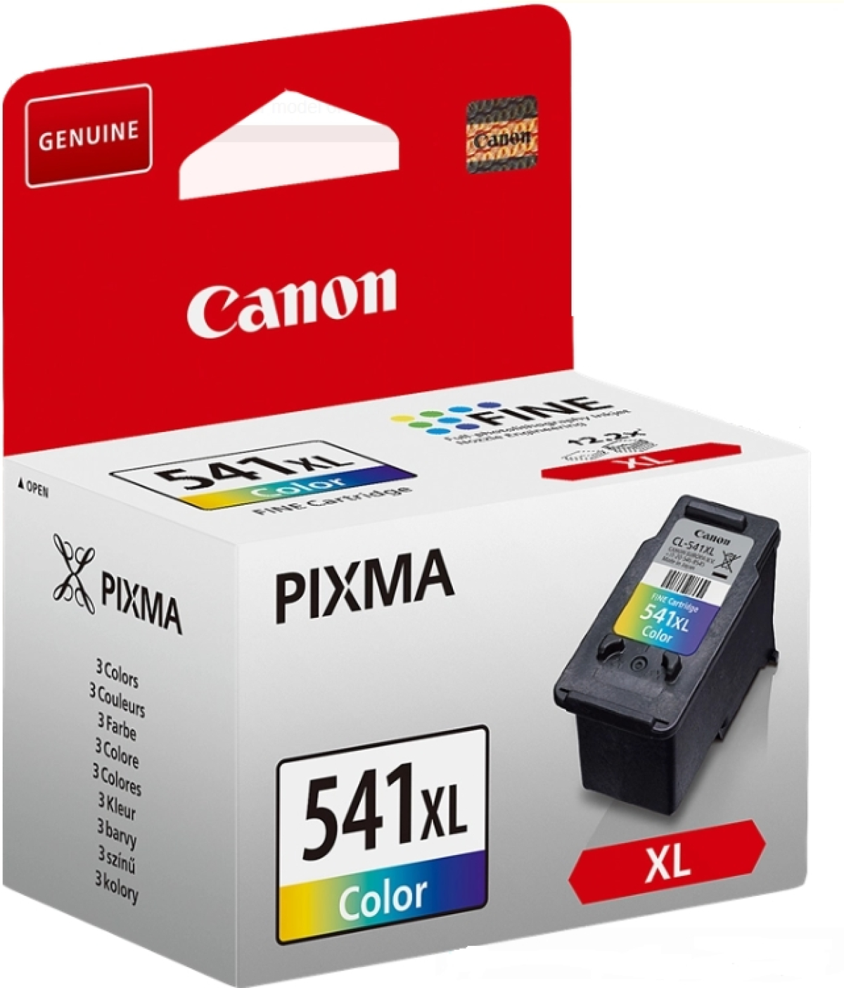 Касета с мастило Canon CL-541XL, за Canon PIXMA MG3650S/ MX375, 400 копия, три цвятана ниска цена с бърза доставка - BestPC.BG