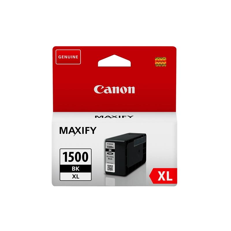 Касета с мастило Canon Патрон PGI-1500XL, 1200 страници-5%, Blackна ниска цена с бърза доставка - BestPC.BG