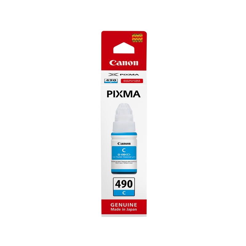 Canon Мастило GI-490, Cyan, 7000 страници-5%на ниска цена с бърза доставка - BestPC.BG