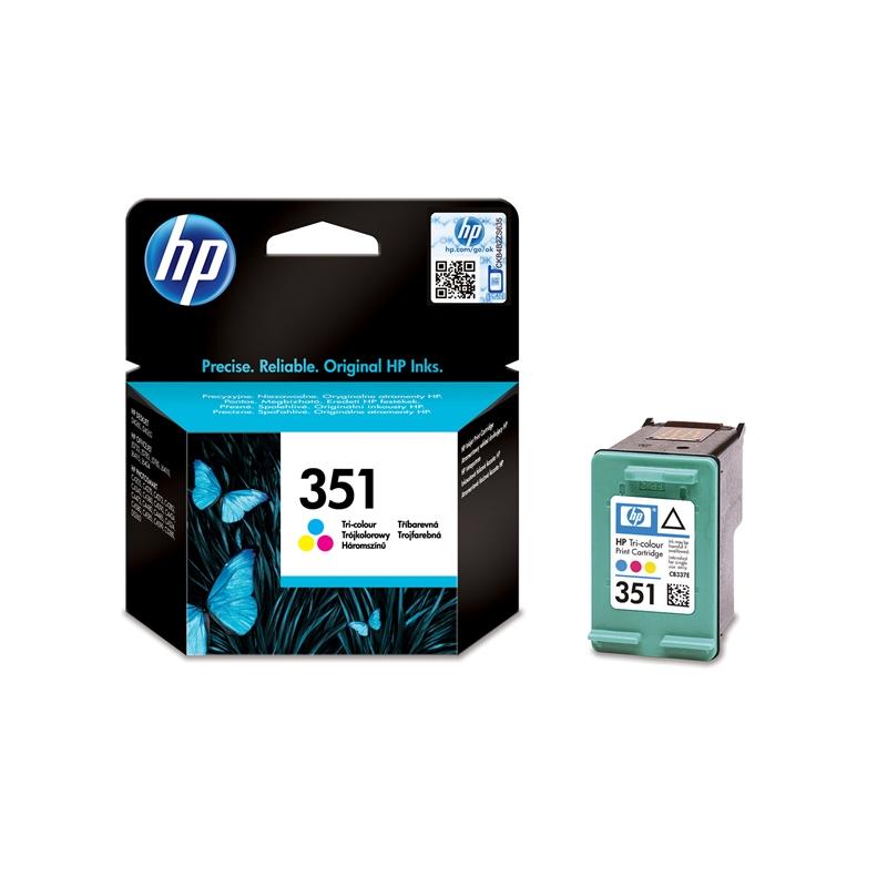 Касета с мастило HP Глава CB337EE, NO351, Colorна ниска цена с бърза доставка - BestPC.BG