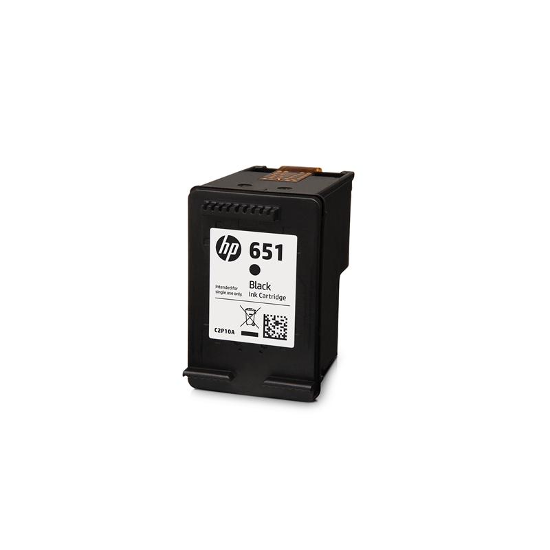 Касета с мастило Оригинален патрон HP C2P10AE, NO651, 600 страници-5%, Blackна ниска цена с бърза доставка - BestPC.BG