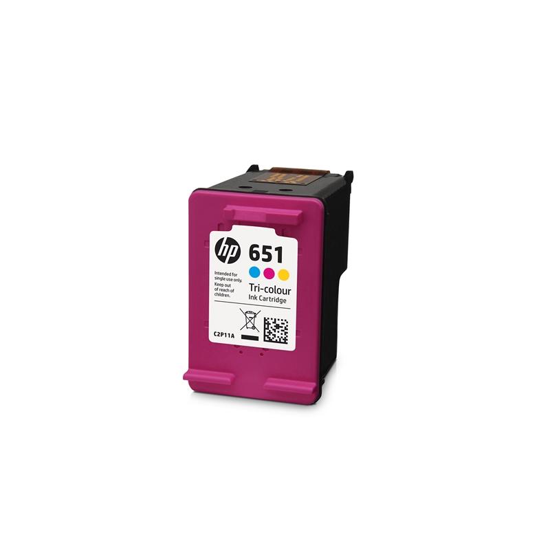Касета с мастило HP Патрон C2P11AE, NO651, 300 страници-5%, Colorна ниска цена с бърза доставка - BestPC.BG