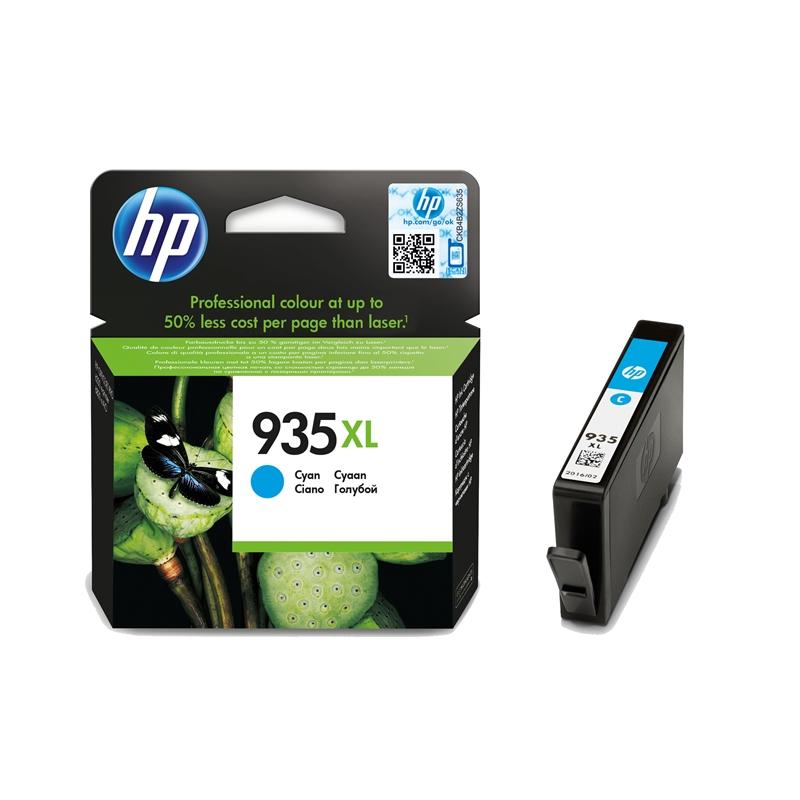 Касета с мастило HP Патрон C2P24AE, NO935XL, 825 страници-5%, Cyanна ниска цена с бърза доставка - BestPC.BG