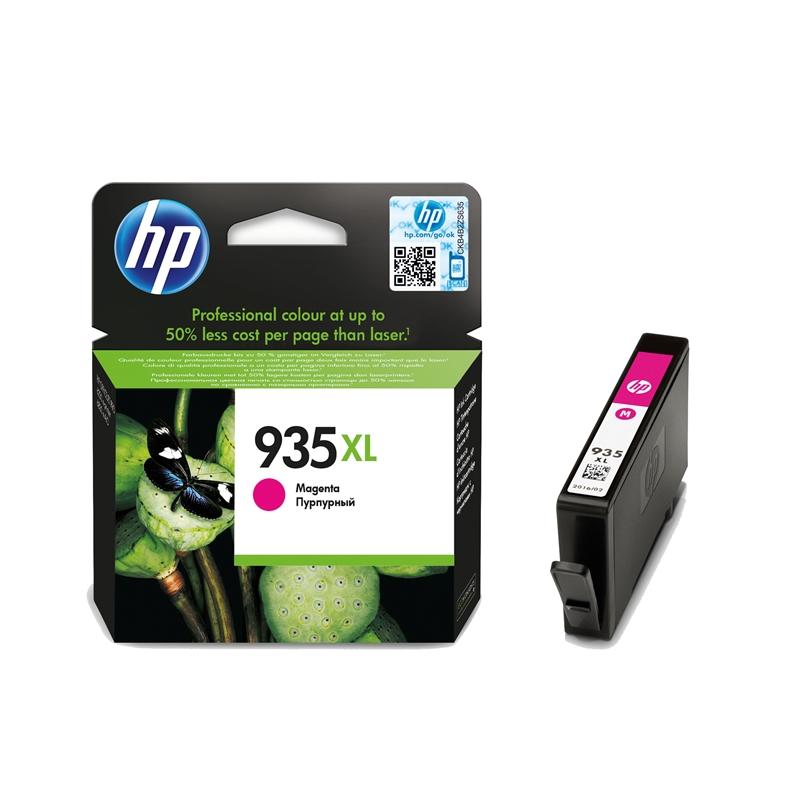 Касета с мастило HP Патрон C2P25AE, NO935XL, 825 страници-5%, Magentaна ниска цена с бърза доставка - BestPC.BG