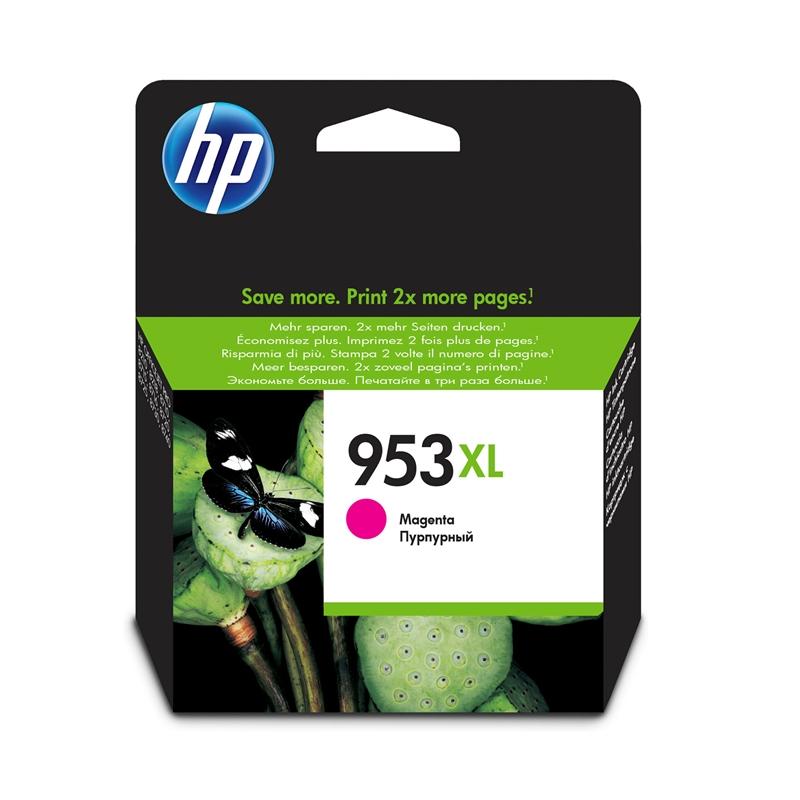 Касета с мастило HP Патрон F6U17AE, 953XL, 1600 страници-5%, Magentaна ниска цена с бърза доставка - BestPC.BG
