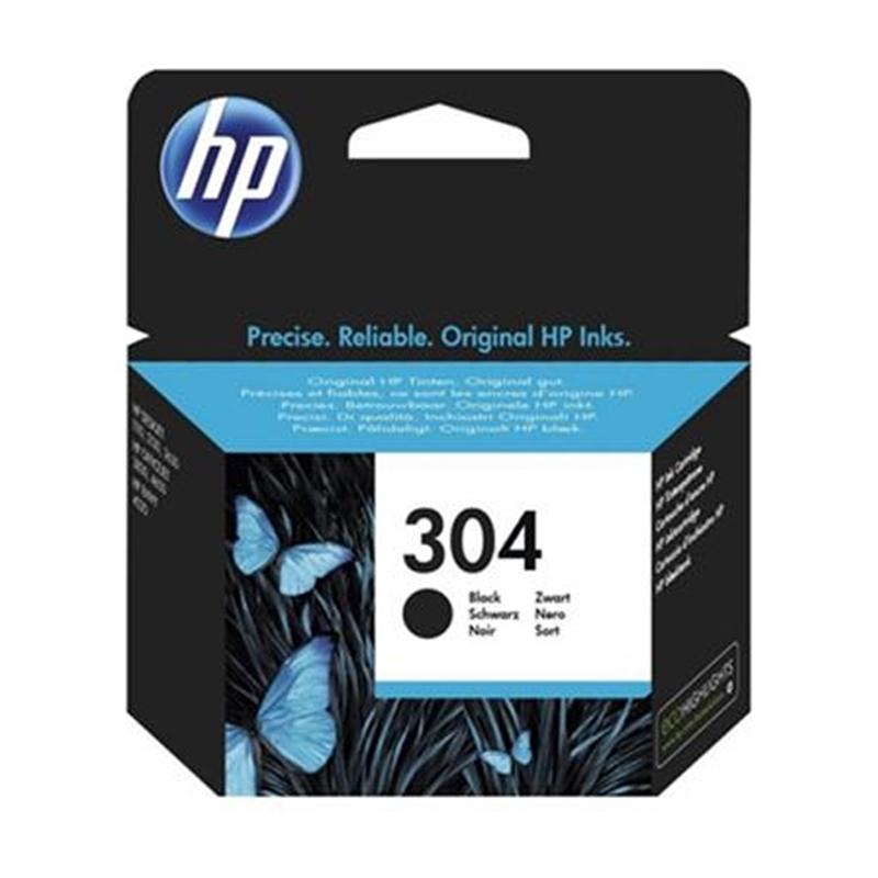 Касета с мастило HP Патрон N9K06AE NO304, Blackна ниска цена с бърза доставка - BestPC.BG