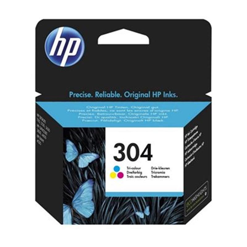 Касета с мастило HP Патрон N9K05AE NO304, Colorна ниска цена с бърза доставка - BestPC.BG