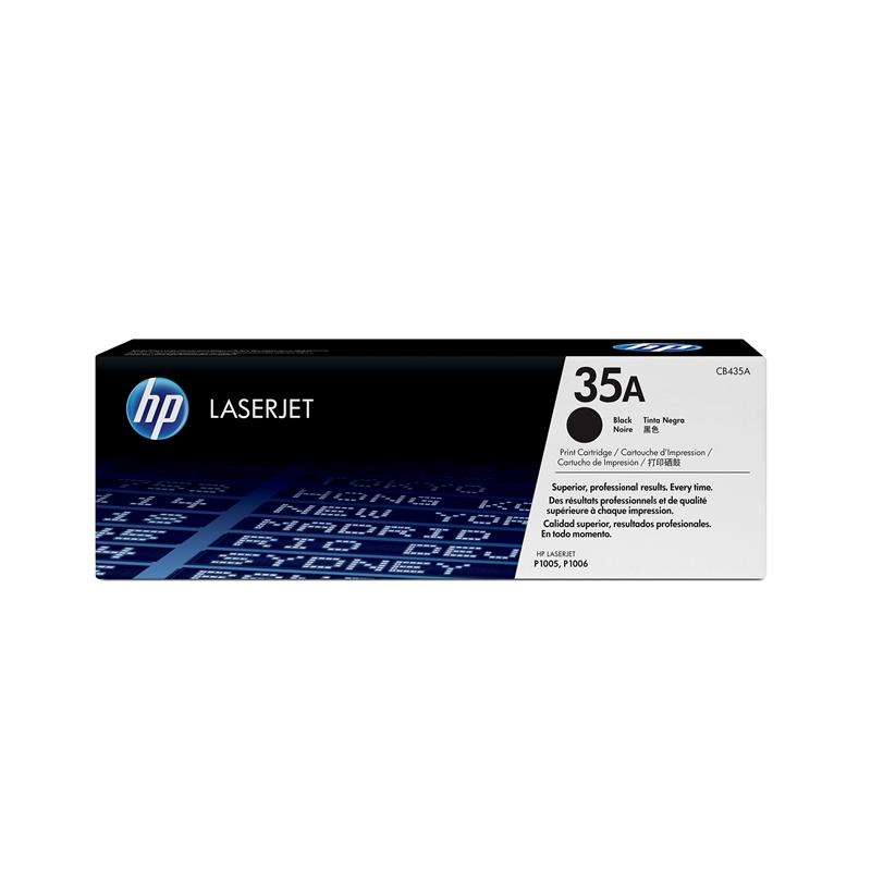 HP Тонер CB435A, LJ P1005-P1006, 1500 страници-5%, Blackна ниска цена с бърза доставка - BestPC.BG