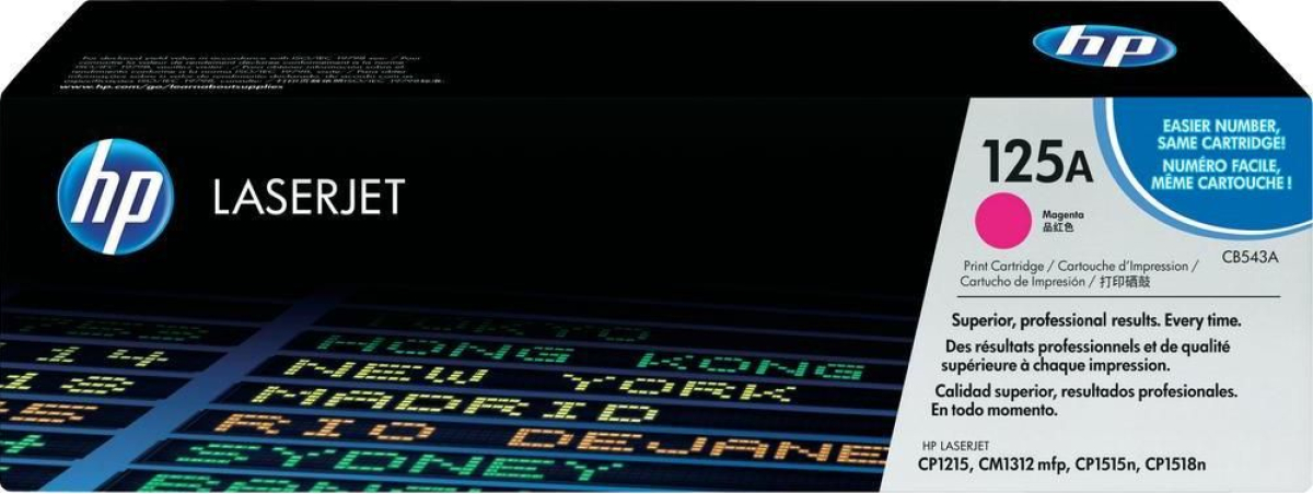 HP Тонер CB543A, 1400 страници-5%, Magentaна ниска цена с бърза доставка - BestPC.BG