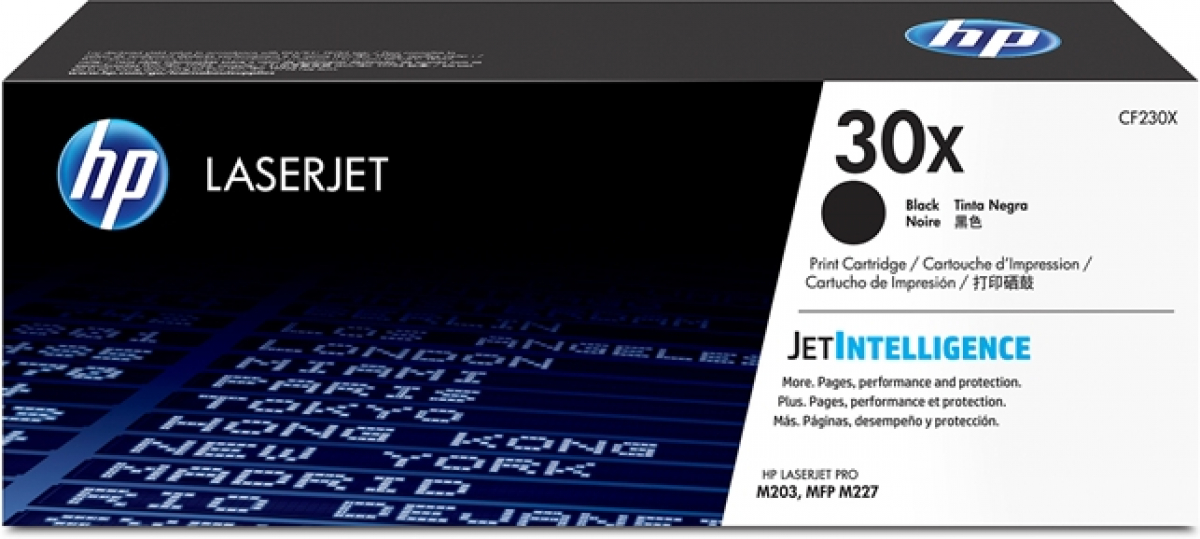 HP Тонер CF230X, M203-MFP, M227, 3500 страници-5%, Blackна ниска цена с бърза доставка - BestPC.BG