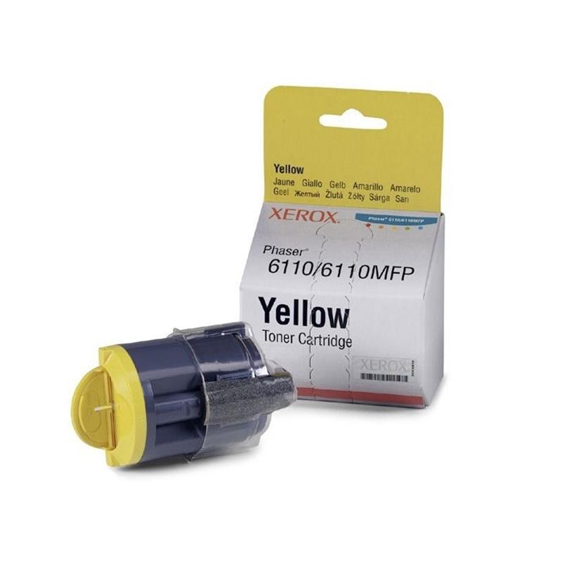 Xerox Тонер 106R01204 P6110, 1000 страници-5%, Yellowна ниска цена с бърза доставка - BestPC.BG