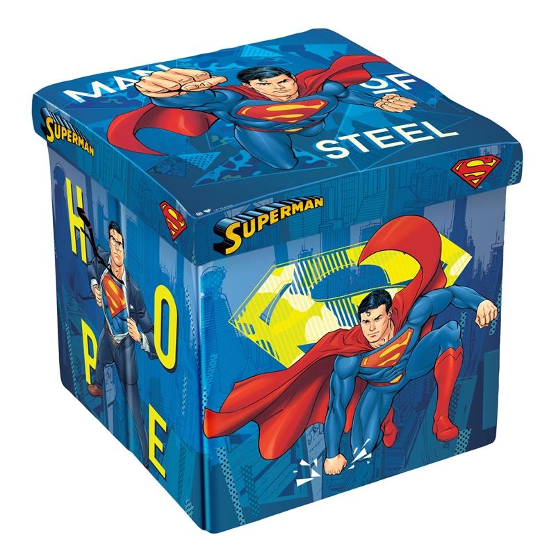 Disney Табуретка Superman, 3в1, MDF и текстил, до 150 kgна ниска цена с бърза доставка - BestPC.BG