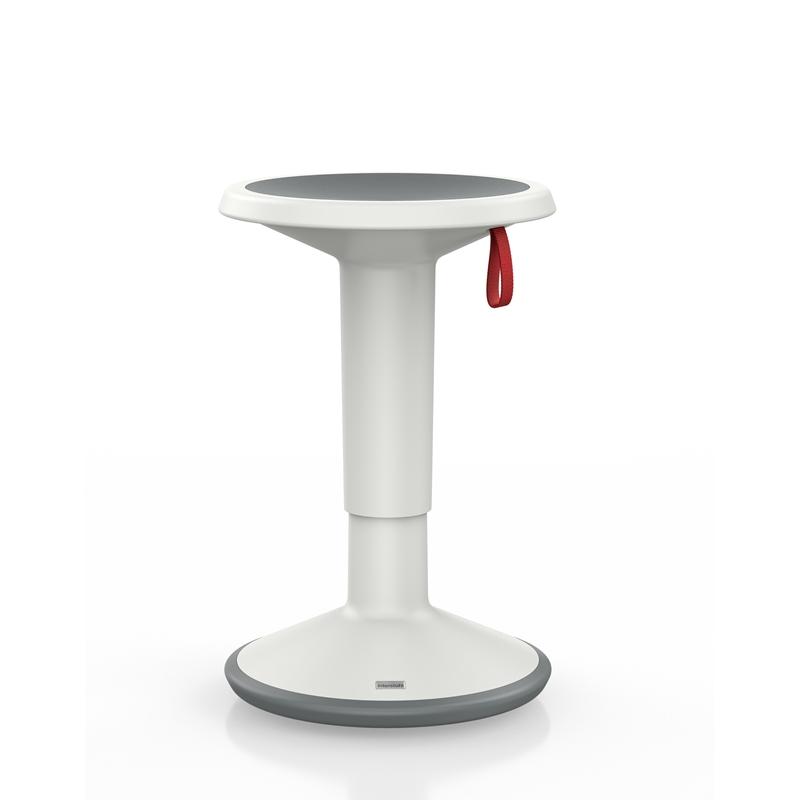 Табуретка Interstuhl Up 100U, кръгла, бялана ниска цена с бърза доставка - BestPC.BG