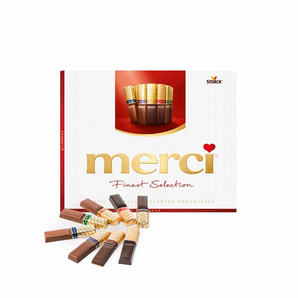 Продукт Merci Бонбони, шоколадови, 250 gна ниска цена с бърза доставка - BestPC.BG