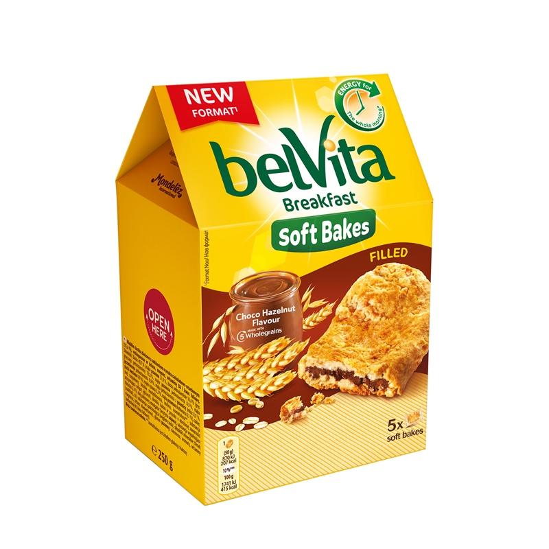 Продукт Belvita Бисквити, меки, с шоко пълнеж, 250 gна ниска цена с бърза доставка - BestPC.BG