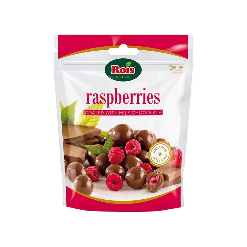Продукт Rois Шоко малина, с млечен шоколад, 100 gна ниска цена с бърза доставка - BestPC.BG