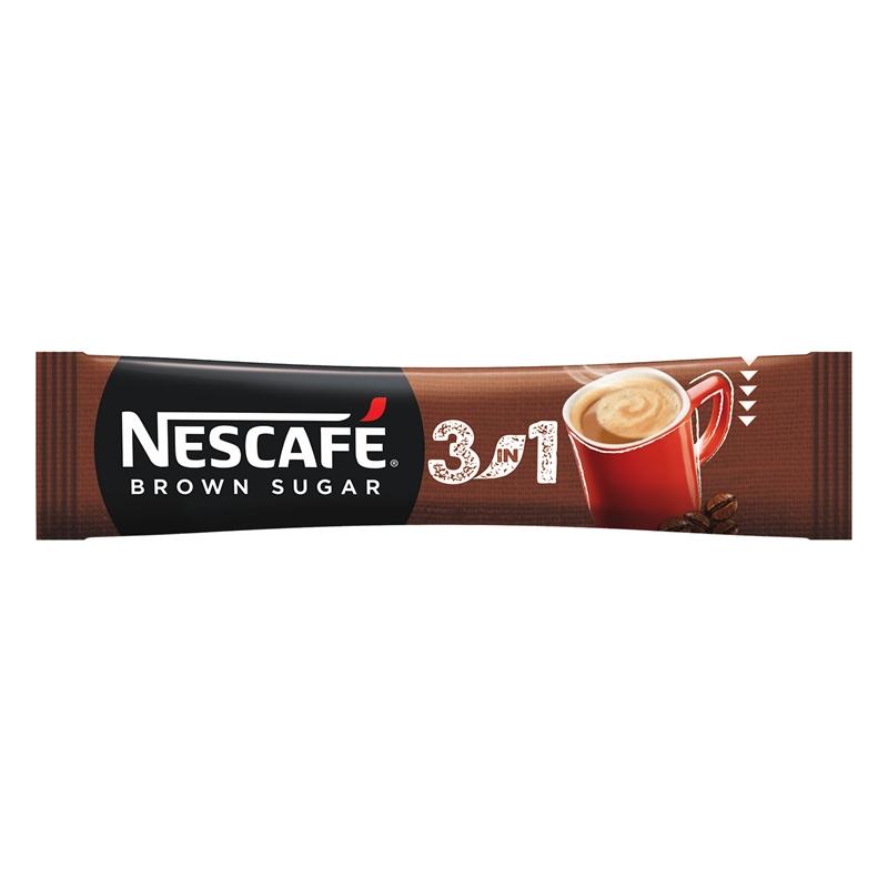 Nescafé Разтворимо кафе 3in1 Brown Sugar, с кафява захар, 16.5 g, в пакетче, 28 брояна ниска цена с бърза доставка - BestPC.BG