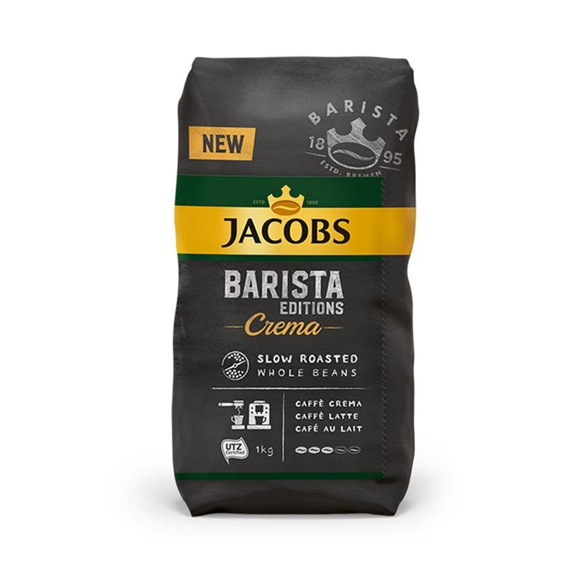 Jacobs Кафе на зърна Barista Editions Crema, 1 kgна ниска цена с бърза доставка - BestPC.BG