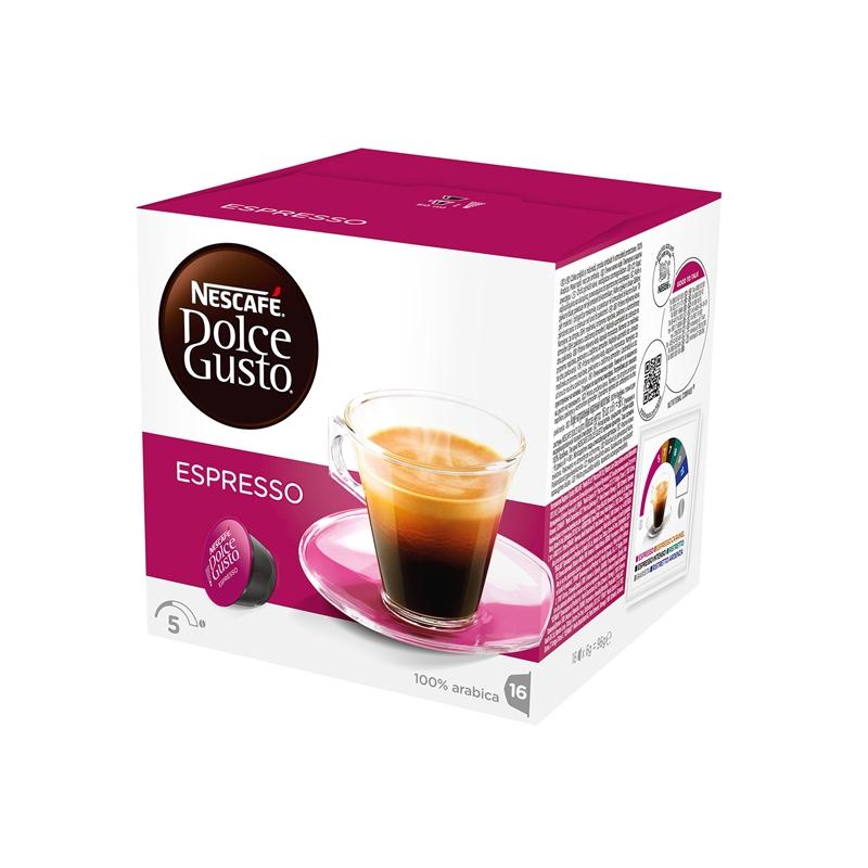 Nescafé Dolce Gusto Кафе капсула Espresso, 16 брояна ниска цена с бърза доставка - BestPC.BG