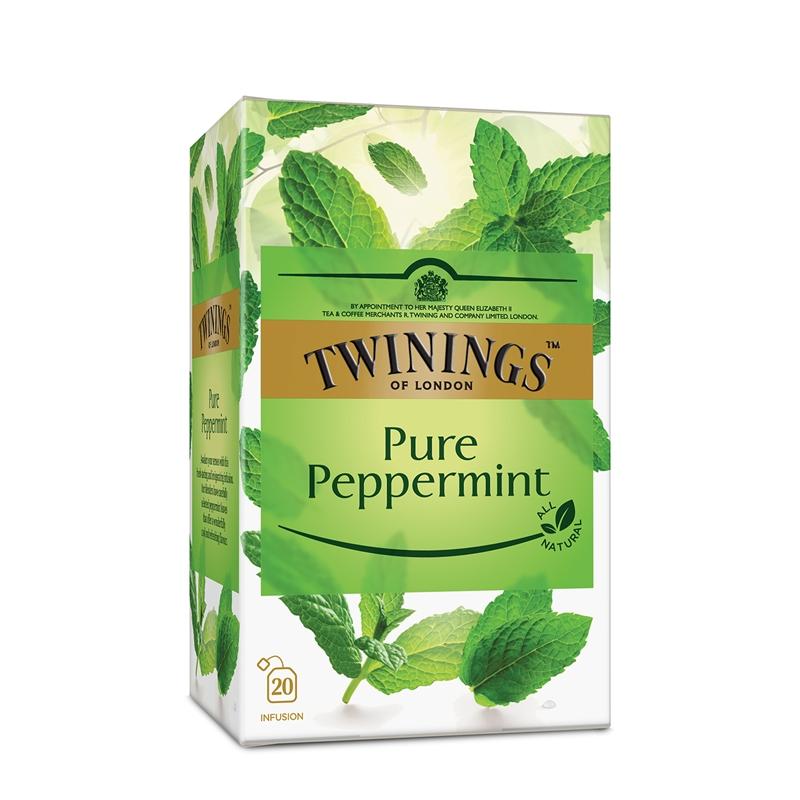 Twinings Чай „Мента“, билков, 2 g, в пакетче, 20 брояна ниска цена с бърза доставка - BestPC.BG
