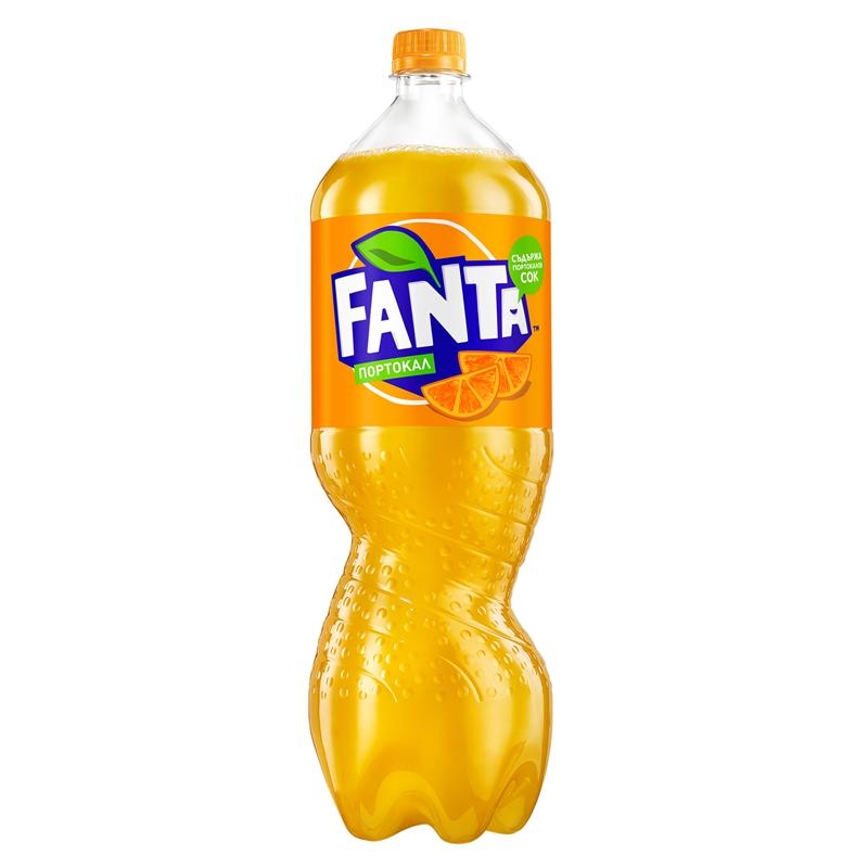 Продукт Fanta Газирана напитка, портокал, 2 L, в пластмасова бутилкана ниска цена с бърза доставка - BestPC.BG