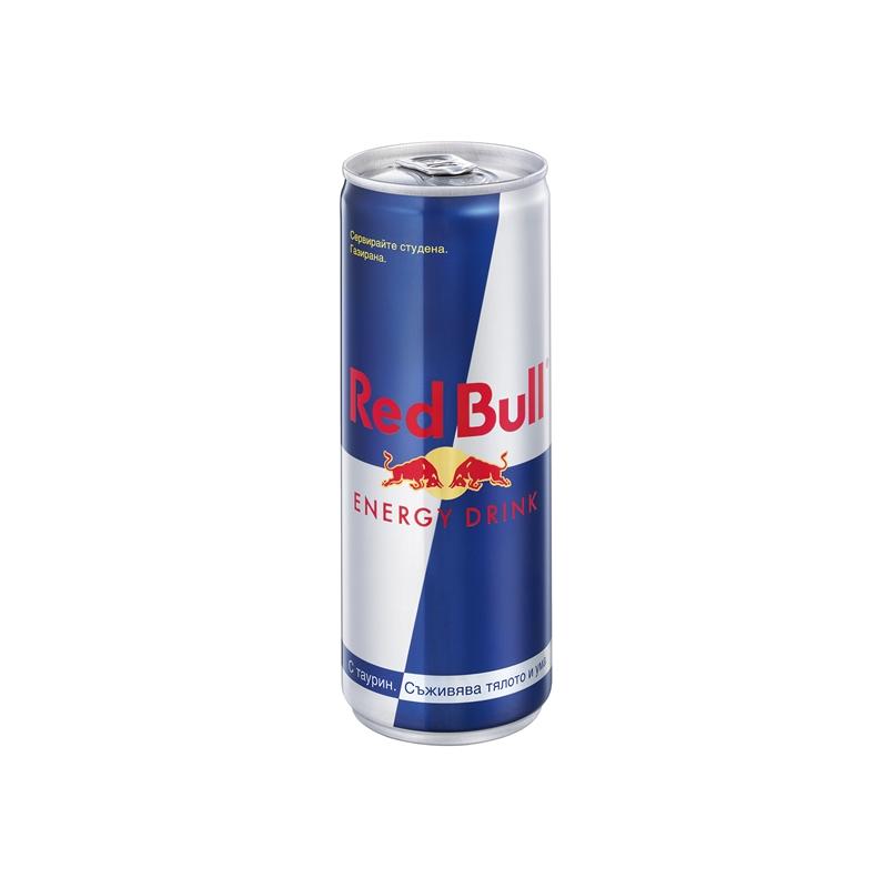 Продукт Red Bull Енергийна напитка, 0.25 L, в кенна ниска цена с бърза доставка - BestPC.BG